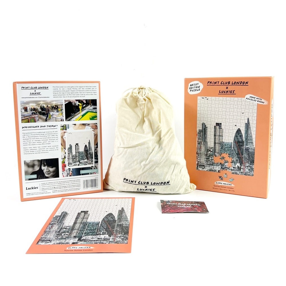 NWT Print Club London X Luckies Puzzle
500 Piece